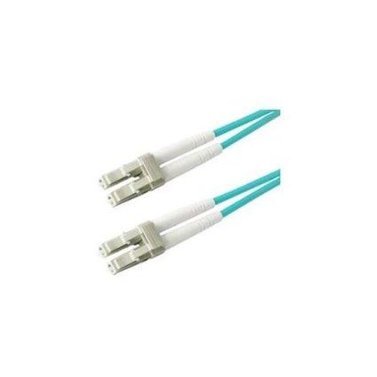 Add-on Addon 2m Lc To Lc Aqua Om3 Duplex Ofnr (riser-rated) Fiber Patch Cable
