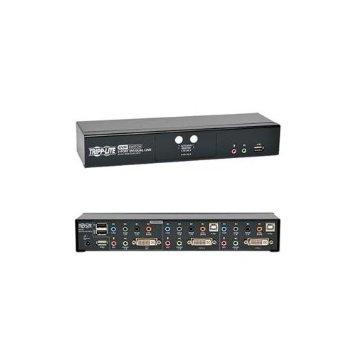 Eaton Tripp Lite Series 2-port Dvi Dual-link / Usb Kvm Switch With Audio And Cab