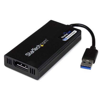 Startech Usb 3.2 5gbps To Displayport Adapter Connects Your Usb-a Computer To A Dp Monito