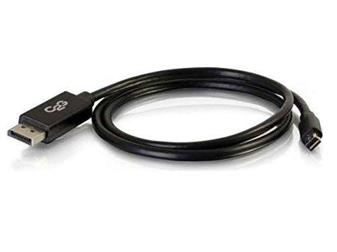 C2g 6ft (1.8m) Mini Displayport To Displayport Adapter Cable 4k 30hz - Black, Direct