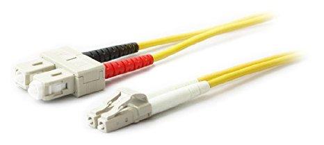 Add-on Addon 1m Sc To Lc Yellow Os2 Duplex Ofnr (riser-rated) Smf Fiber Patch Cable