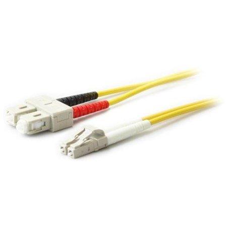 Add-on Addon 5m Sc To Lc Yellow Os2 Duplex Ofnr (riser-rated) Smf Fiber Patch Cable