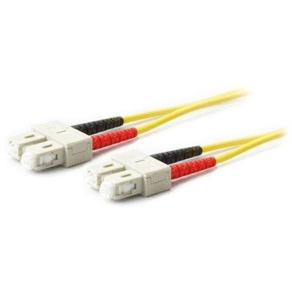 Add-on Addon 3m Sc To Sc Yellow Os2 Duplex Ofnr (riser-rated) Smf Fiber Patch Cable