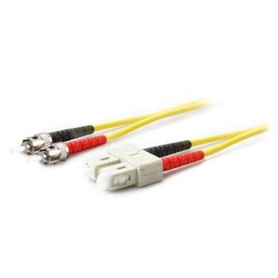 Add-on Addon 3m St To Sc Yellow Os2 Duplex Ofnr (riser-rated) Smf Fiber Patch Cable