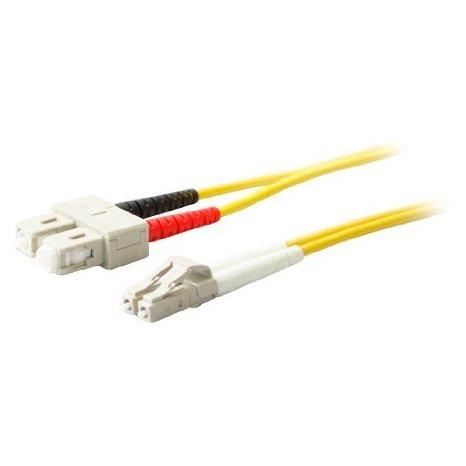 Add-on Addon 8m Sc To Lc Yellow Os2 Duplex Ofnr (riser-rated) Smf Fiber Patch Cable