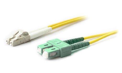 Add-on Addon 1m Asc To Lc Yellow Os2 Duplex Ofnr (riser-rated) Smf Fiber Patch Cable