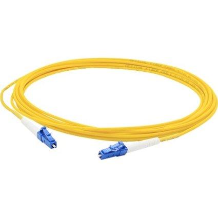 Add-on Addon 10m Lc To Lc Yellow Os2 Simplex Ofnr (riser-rated) Smf Fiber Patch Cable