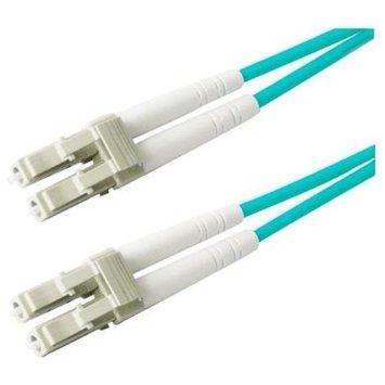 Add-on Addon 30m Lc To Lc Aqua Om3 Duplex Ofnr (riser-rated) Fiber Patch Cable
