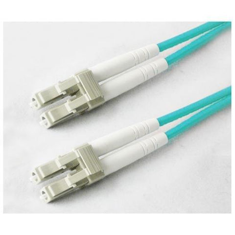 Add-on Addon 4m Lc To Lc Aqua Om3 Duplex Ofnr (riser-rated) Fiber Patch Cable