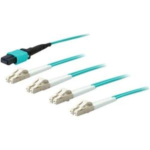 Add-on Addon 20m Mpo/upc To 4xlc Duplex (8xlc)/upc Aqua Om3 Ofnr (riser-rated) 8-strand