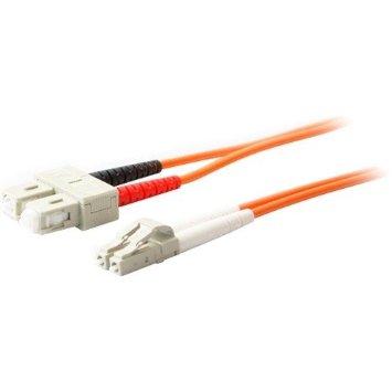 Add-on Addon 15m Sc To Lc Orange Om1 Duplex Ofnr (riser-rated) Mmf Fiber Patch Cable
