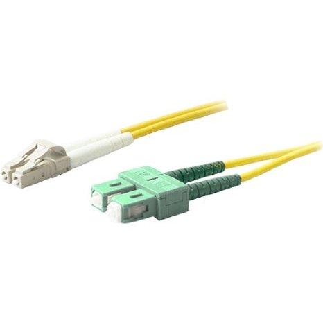 Add-on Addon 20m Sc To Lc Yellow Os2 Duplex Ofnr (riser-rated) Smf Fiber Patch Cable