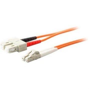 Add-on Addon 6m Sc To Lc Orange Om1 Duplex Ofnr (riser-rated) Mmf Fiber Patch Cable