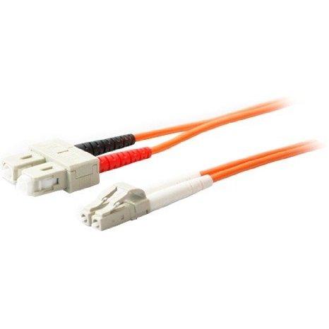Add-on Addon 8m Sc To Lc Orange Om1 Duplex Ofnr (riser-rated) Mmf Fiber Patch Cable
