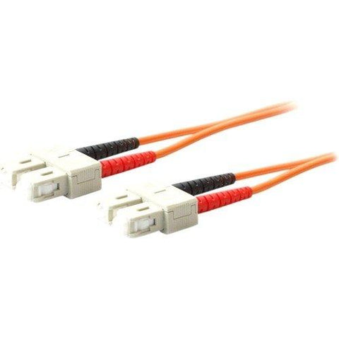 Add-on Addon 2m Sc To Sc Orange Om1 Duplex Ofnr (riser-rated) Mmf Fiber Patch Cable