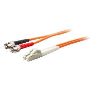 Add-on Addon 10m St To Lc Orange Om1 Duplex Ofnr (riser-rated) Mmf Fiber Patch Cable