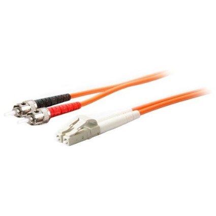 Add-on Addon 1m St To Lc Orange Om1 Duplex Ofnr (riser-rated) Mmf Fiber Patch Cable