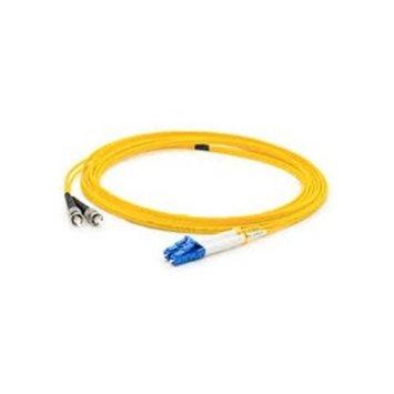 Add-on Addon 3m St To Lc Yellow Os2 Simplex Ofnr (riser-rated) Smf Fiber Patch Cable