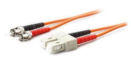 Add-on Addon 5m St To Sc Orange Om1 Duplex Ofnr (riser-rated) Mmf Fiber Patch Cable
