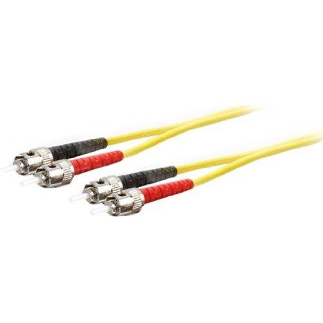 Add-on Addon 10m St To St Yellow Os2 Duplex Ofnr (riser-rated) Smf Fiber Patch Cable