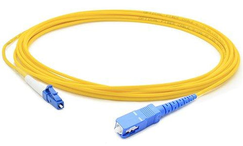 Add-on Addon 2m Sc To Lc Yellow Os2 Duplex Ofnr (riser-rated) Smf Fiber Patch Cable