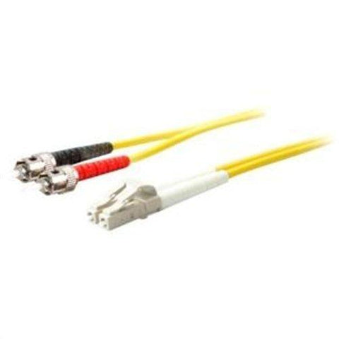 Add-on Addon 20m St To Lc Yellow Os2 Duplex Ofnr (riser-rated) Smf Fiber Patch Cable