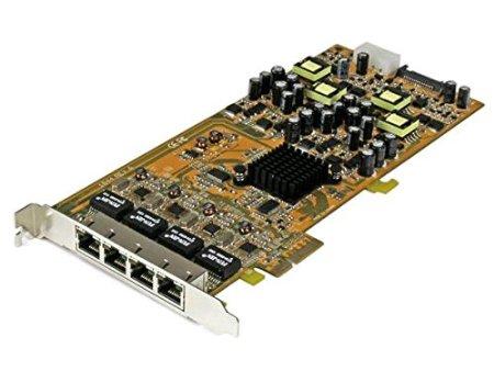 Startech Comp Prod St4000pexpse 4 Port Gigabit Power Over Ethernet Pcie Network