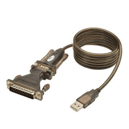 Eaton Adapter Cable - Usb-a Left Connector - Male Left Gender - Db25,db9 Right Connect
