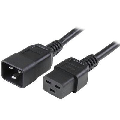 Startech 10ft (3m) Heavy Duty Extension Cord W/ Iec 60320 C19 To C20 Connectors; 250v At