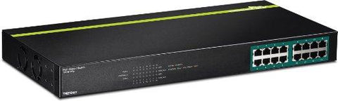 Trendnet Inc Switch - Tpe-tg160g - Wired - Networking / Ports Qty: 16 - Gigabit Ethernet - 11