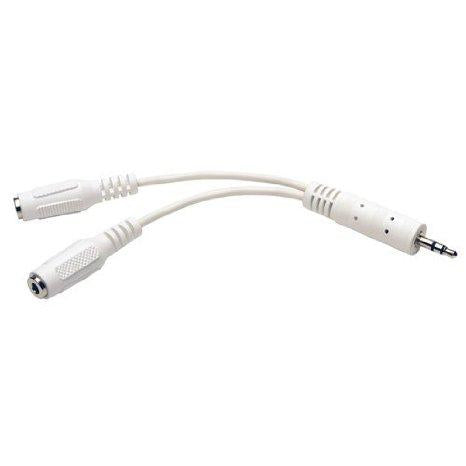 P313-06n-wh - Eaton Tripp Lite Series 3.5mm Mini Stereo Cable Adapter Y Splitter