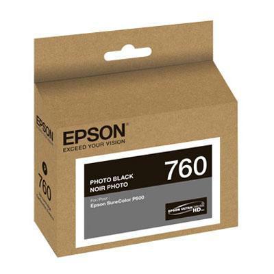 Epson Print T760 Ultrachrome Hd Photo Black Ink