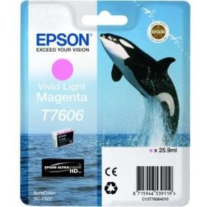 Epson Print T760 Ultrachrome Hd Vivid Light Magenta