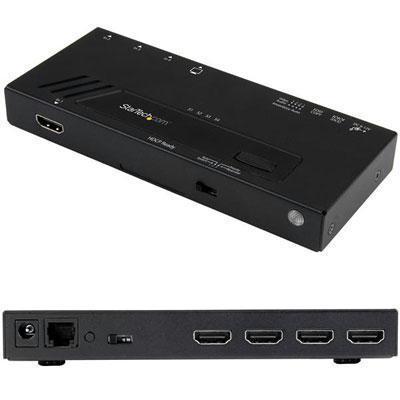 Startech Switch Between Four Hdmi Sources On A Single Hdmi Display W/ 4k Video Resolution