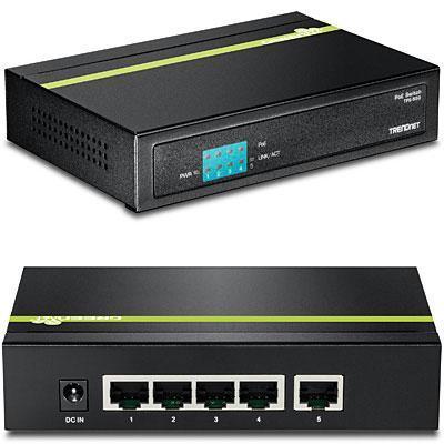 Trendnet Inc 6-port Fast Ethernet Poe+ Switch - Tpe-s50 - Wall-mount - Wired - 4 X Fast Ether