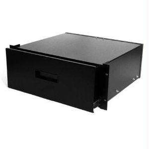 Startech 4u Rack Mount Drawer - 55 Lb (25 Kg) - 4u Steel Storage Rack Drawer For 19in Av