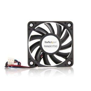 Startech Fan - Plastic - Black - Dual Ball Bearing Design. 3-pin Connector With Tachomete
