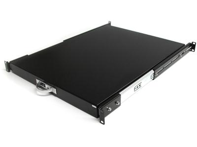 Startech 1u Sliding Server Rack Mount Keyboard Shelf Tray, 55lbs (25kg), 22in (55cm) Deep