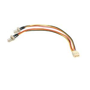 Startech Comp Tx3splitter - 6in Tx3 Fan Power Splitter Cable - 2-fan (3 Pin, Tx3