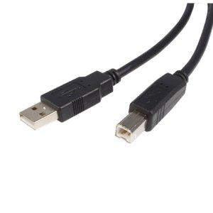 Startech Usb Cable - Usb 2.0 A Left Connector - Male Left Gender - Usb-b Right Connector