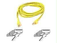 Belkin International Inc Belkin A3l791-05-ylw-s 5ft Cat5e Snagless Patch Cable, Utp, Yellow Pvc Jacket, 2