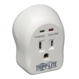 Eaton Tripp Lite Series 1-outlet Personal Surge Protector, Direct Plug-in, 600 J