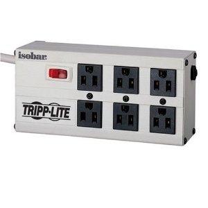 Eaton Tripp Lite Series Isobar 6-outlet Surge Protector, 6 Ft. Cord With Right-a