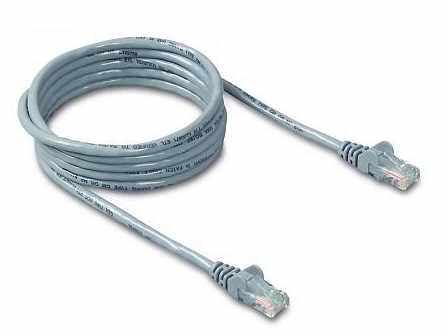 Belkin International Inc Belkin Patch Cable Snagless - Unshielded Twisted Pair (utp) - Male Left Gender -