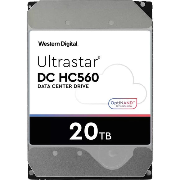 WD Ultrastar DC HC560 WUH722020ALE6L4 20 TB Hard Drive - 3.5