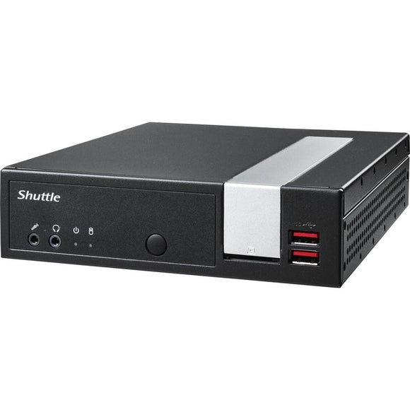 Shuttle XPC slim DL20NV2 Barebone System - Slim PC - Socket BGA-1338 - 1 x Processor Support - Intel Celeron N4505 Dual-core (2 Core)