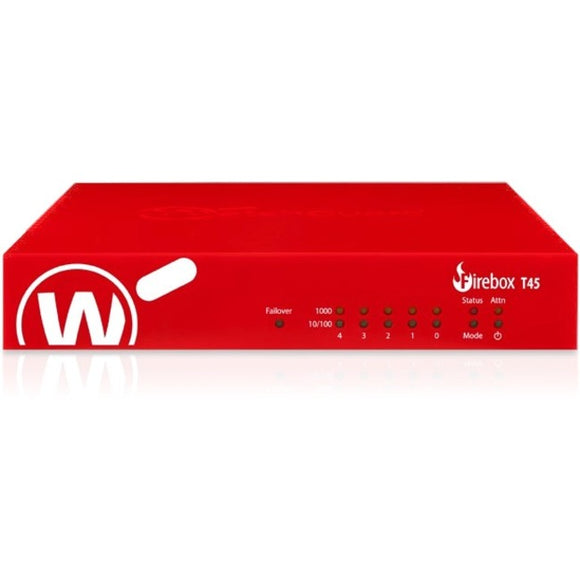 WatchGuard Firebox T45-PoE Network Security/Firewall Appliance