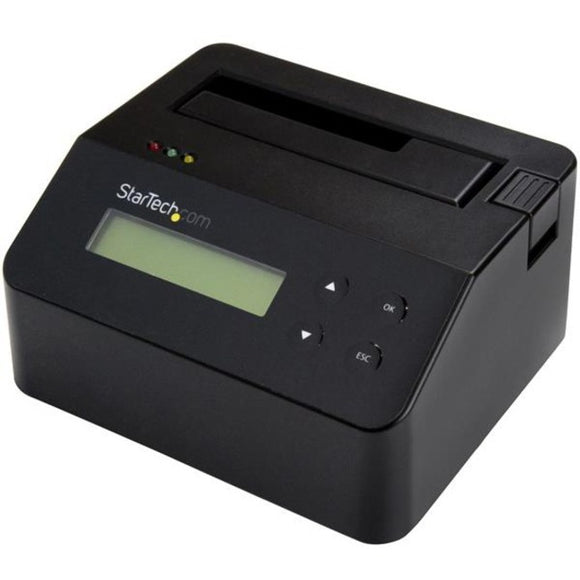 StarTech.com Hard Drive Eraser and Docking Station Standalone - 4Kn Support - TAA - 2.5 - 3.5 SATA SSD-HDD Dock & Wiper - SystemsDirect.com