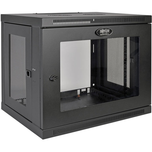 Tripp Lite 9U Wall Mount Rack Enclosure Server Cabinet w- Acrylic Glass Front Door - SystemsDirect.com