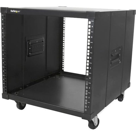 StarTech.com Portable Server Rack with Handles - Rolling Cabinet - 9U - SystemsDirect.com